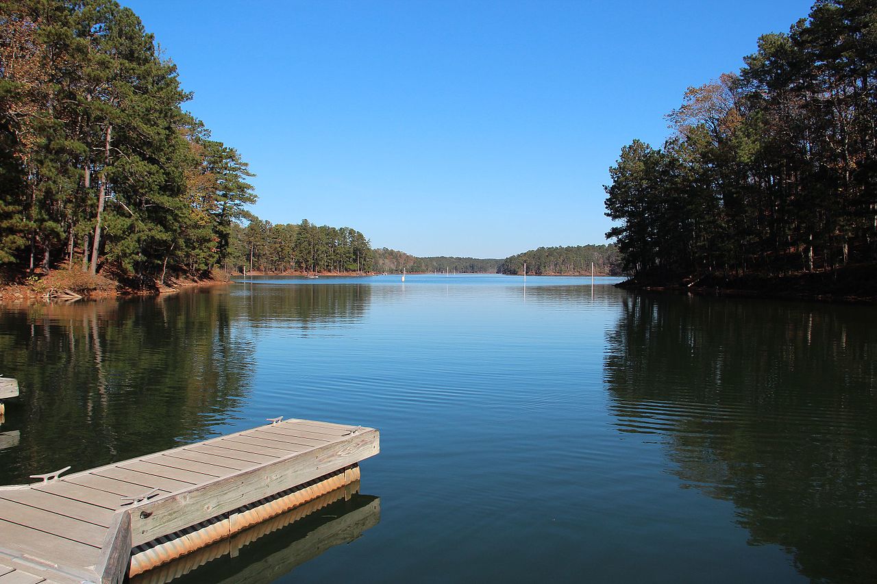 View of Allatoona Lake from Redtop Mountain State Park.