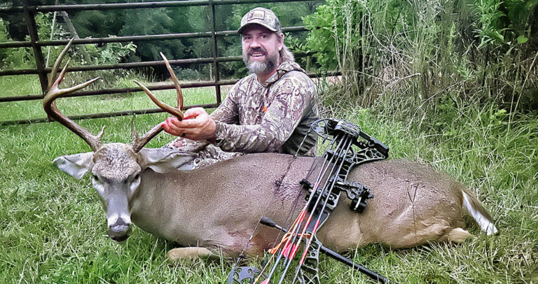 The author with a Georgia buck taken in 2024.